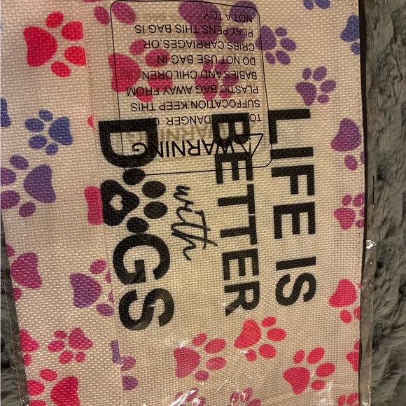 Source Unknown Handbags - Life is Better with Dogs Cosmetic Bag